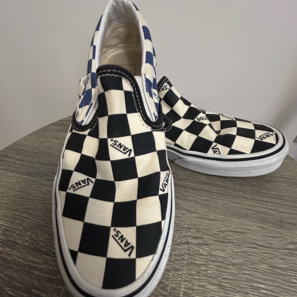 Vans Checkerboard Slip-On Sneakers